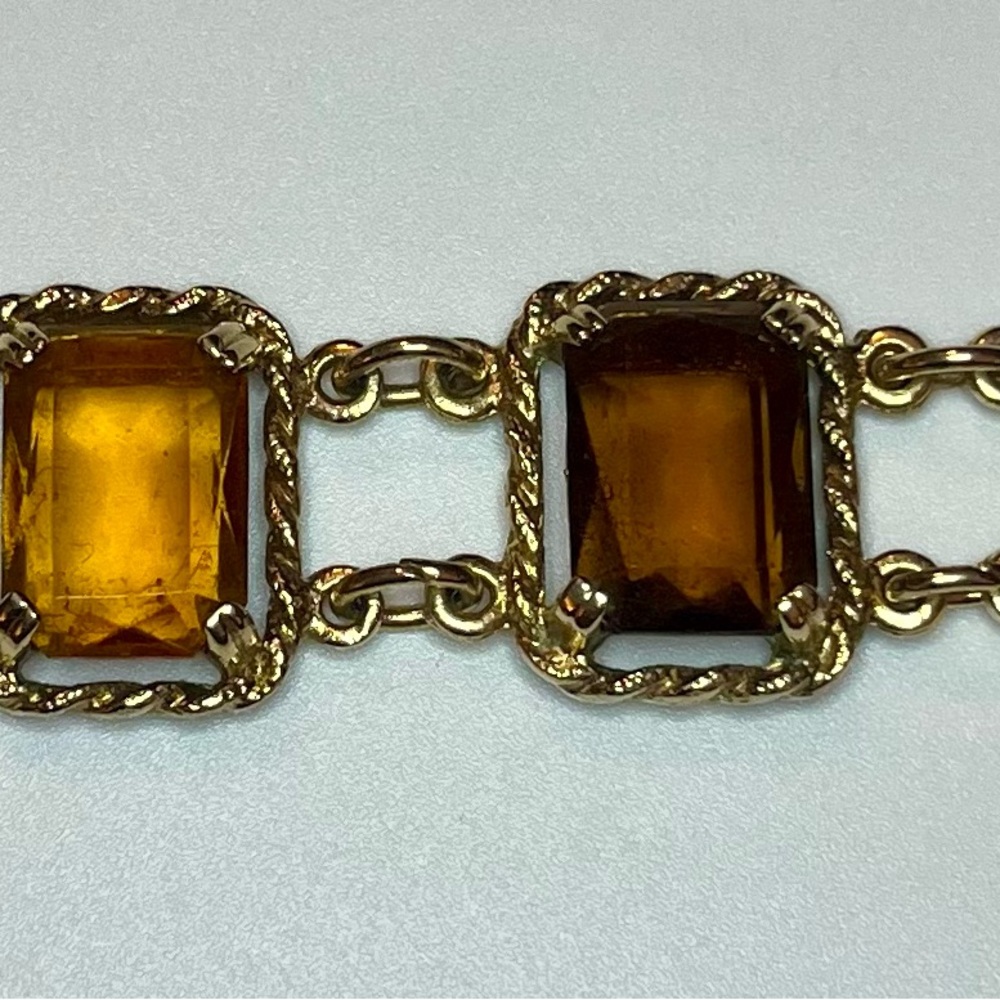 Sarah Coventry Gold wild honey Bracelet